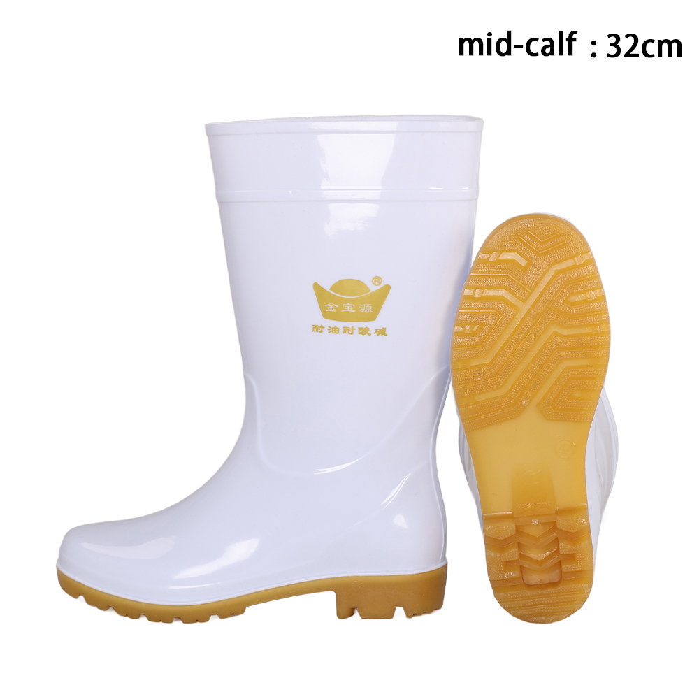 white-Mid length shoes