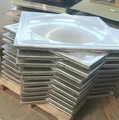 High Quality Easy Installation Pressed Square Stainless Steel Water Tank Plate New Galvanized for Home Hotels Farms Retail