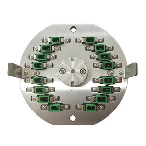 16 Ports LC APC Connector Optical <strong>Fiber</strong> <strong>Polishing</strong> Jig for Central Pressure <strong>Fiber</strong> <strong>Optic</strong> <strong>Polishing</strong> <strong>Machine</strong>