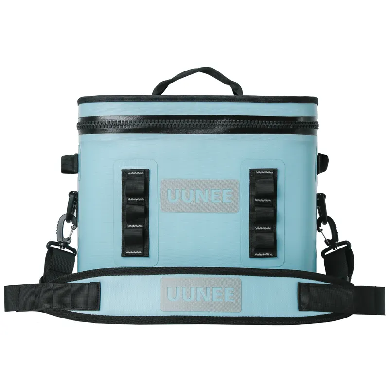 Logotipo personalizado Tpu grande multifunción 72 horas Ipx7 entrega de alimentos Picnic Camping pesca aislado impermeable cremallera bolsa más fresca