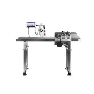 Automatische Online-TIJ-Thermotintenstrahl-Codiermaschine für Plastiktüten Flaschen-Logo-Drucker Datum Chargcode Chargennummer Druck
