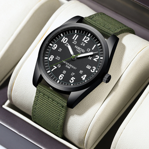 China NIBOSI 2639 Nylon Strap Wrist <strong>Watches</strong> Calendar Waterproof Sports <strong>Watch</strong> Mens Classic Mountaineering Style <strong>Watch</strong> - Product Image 6