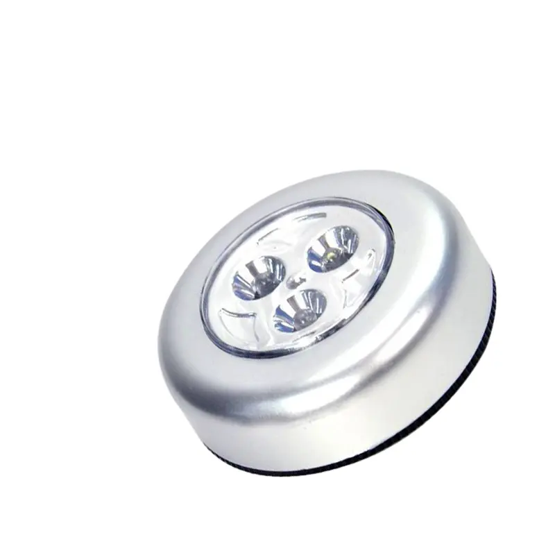 3 Đèn LED Cảm Ứng Stick Cho Xe Hơi Tủ Tường Nhà Tủ Quần Áo Cắm Trại Chạy Bằng Pin Đèn Ngủ