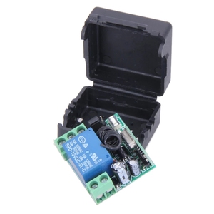 Universal Wireless <strong>Remote</strong> <strong>Control</strong> Switch DC 12V 10A 433MHz Telecomando Transmitter with Receiver for Anti-theft Alarm System