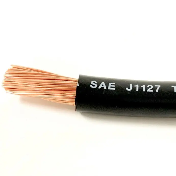Tipi SGX otomotiv marş zemin veya pil kablo CU/XLPE esnek kablo SAE J 1127