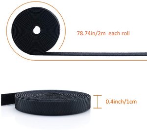 Brida para cables autoadhesiva resistente al calor con bucle de gancho de agarre trasero continuo para mayor durabilidad de la Organización - Product Image 3
