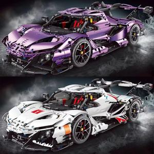 TGL T5012 Technic MOC Gumpert <strong>Apolloed</strong> RC Sports Racing Car Vehicle Model DIY Assembly Bricks Puzzle <strong>Toys</strong> Building Blocks Sets