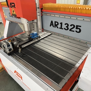 Actualización de 4x8 pies 1300*2500mm, mesa de trabajo, máquina enrutadora CNC para carpintería de 4 ejes con 4 ° giratorio en mesa para hojas/cilindros - Product Image 5