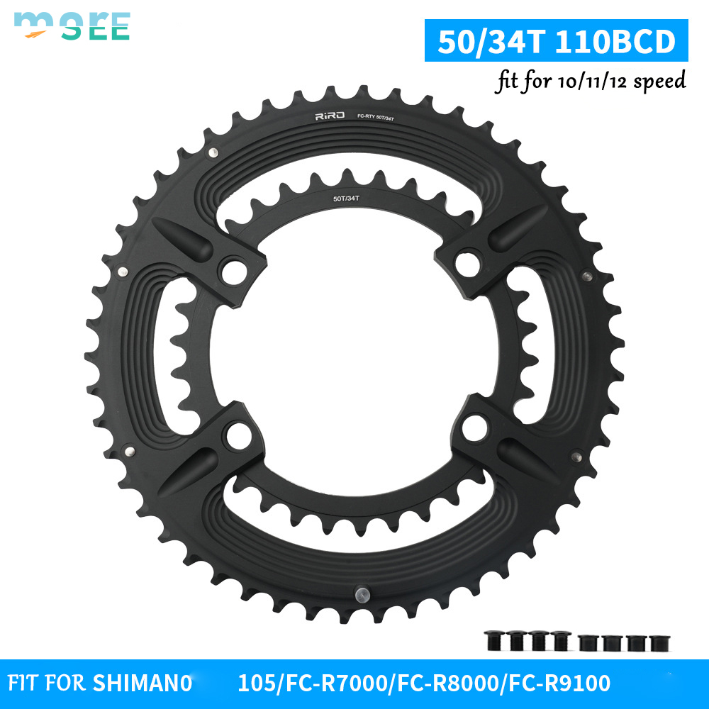 Black - 50/34t 155g