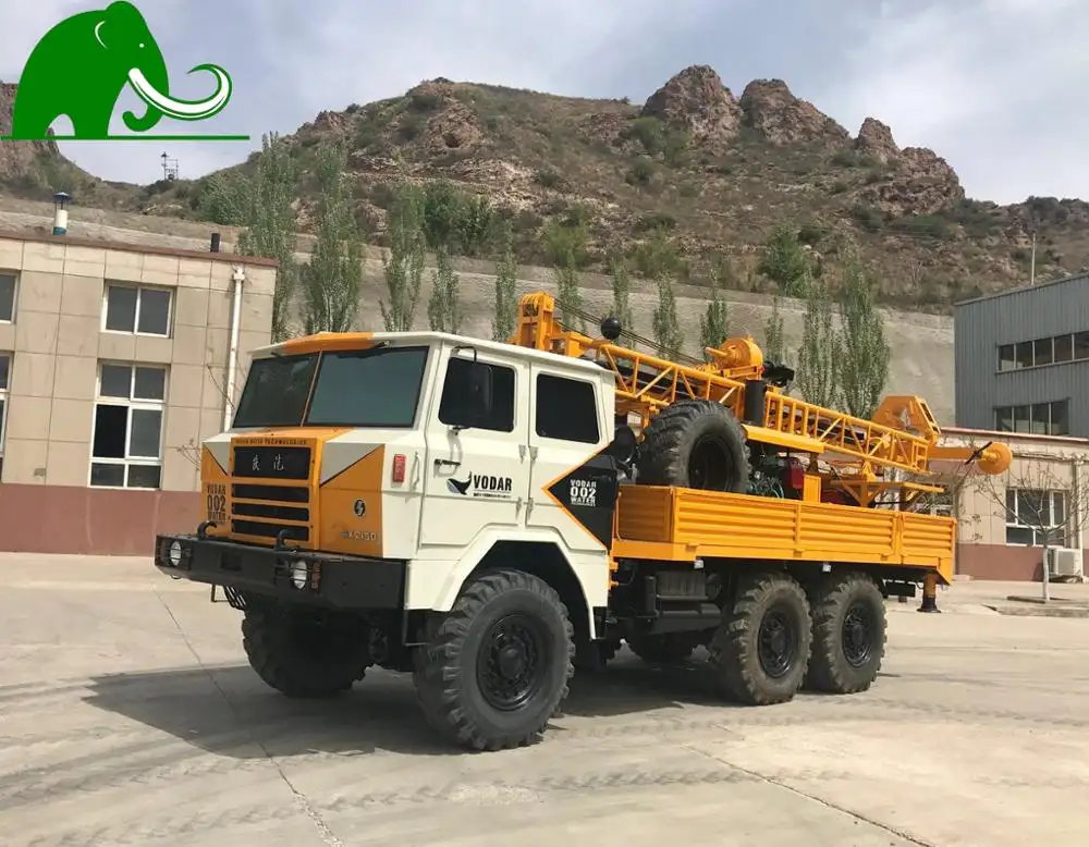 Truck Mounted Water Well Drilling Rig Borehole Drill Machine Equipment Portable Drill Machinery