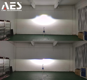 AES bi <span class=keywords><strong>led</strong></span> לייזר מקרן עדשת F1 לייזר 3 אינץ <span class=keywords><strong>LED</strong></span> פנס 38W נמוך קרן 60W קרן גובה גבוהה כוח אור פלט 6000K לבן