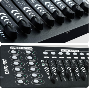 Lange Lebensdauer Hochwertiger 192 Dmx-Controller Dmx-gesteuertes Seil licht Mini-Dmx-Beleuchtungs regler - Product Image 6