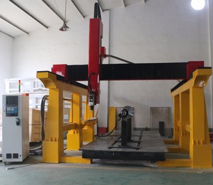 Syntec控制系统4 5 6轴数控路由器，带ATC旋转装置摆动头核心部件，包括。电动泵齿轮发动机 - Product Image 3