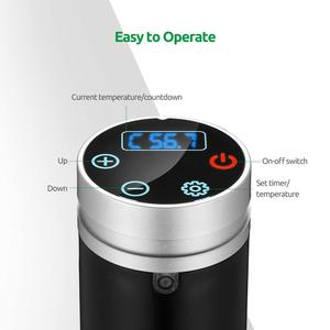Tragbare Edelstahl-Sous-Vide-Maschine Neu gestaltete digitale LED-Anzeige Elektrischer Timer für Haushalts-Slow-Cooker - Product Image 4