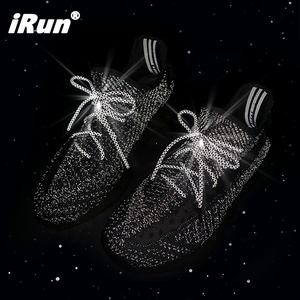 IRun Nhiều Màu Sắc 3M Phản Quang Vòng Dây Giày Orange Phản Quang Shoestrings Sneaker Ren Cho Đêm Chạy - Product Image 5