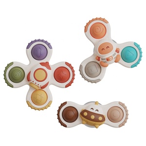 Konig çocuklar bebek vantuz oyuncaklar bebek oyuncakları duş duyusal komik oyuncaklar toptan vantuz Spinner
