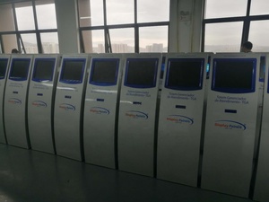 Sistema de Gestión de cola electrónica, quiosco táctil para banco, equipo de gestión de cola, dispensador de recibos