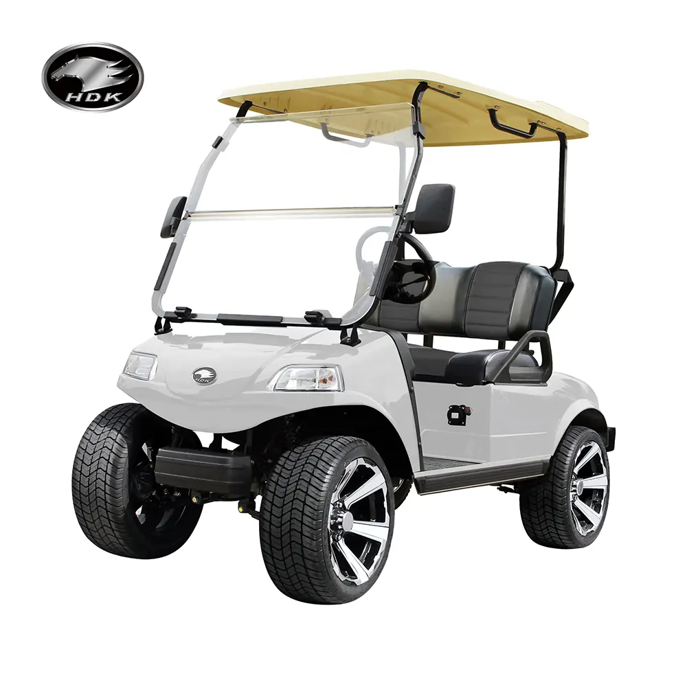 HDK EV tiện ích xe mini Buggy Moke Xe đẩy UTV điện Golf giỏ hàng Xe tay ga 2 chỗ 48V 400A Câu lạc bộ xe