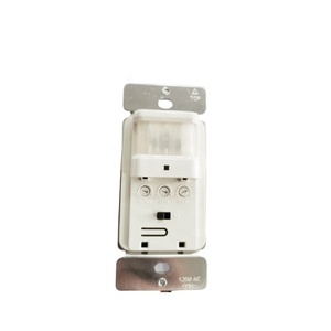 Interruptor de luz con Sensor de movimiento PIR, interruptor de pared activado por movimiento infrarrojo, polo único para CFL/LED/bombilla incandescente con placa de pared - Product Image 2