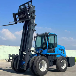Four-wheel Drive diesel Multi-functional Hydraulic Lifting, <strong>Loading</strong> and <strong>Unloading</strong>, and Handling Construction Site Forklift - Product Image 1