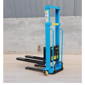 Carrello elevatore elettrico portatile con il trasportatore idraulico di sollevamento automatico per il carico e lo scarico - Product Image 6