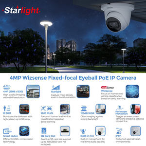 DH 4K 4MP 8MP Wizsense IP摄像机监控系统8通道16通道2Sata最大20Tb SMD Plus Poe NVR套件摄像机系统 - Product Image 2