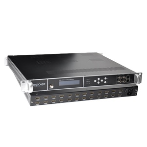 Cabecera Digital 8 16 Codificador de 24 canales HDM I a DVBT ATSC H.264 HD Codificador Modulador - Product Image 1
