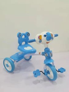 Hafif çocuk bebek üç tekerlekli bisiklet sevimli hayvan oyuncak üç tekerlekli bisiklet var pedallar için bir üç tekerlekli bisiklet