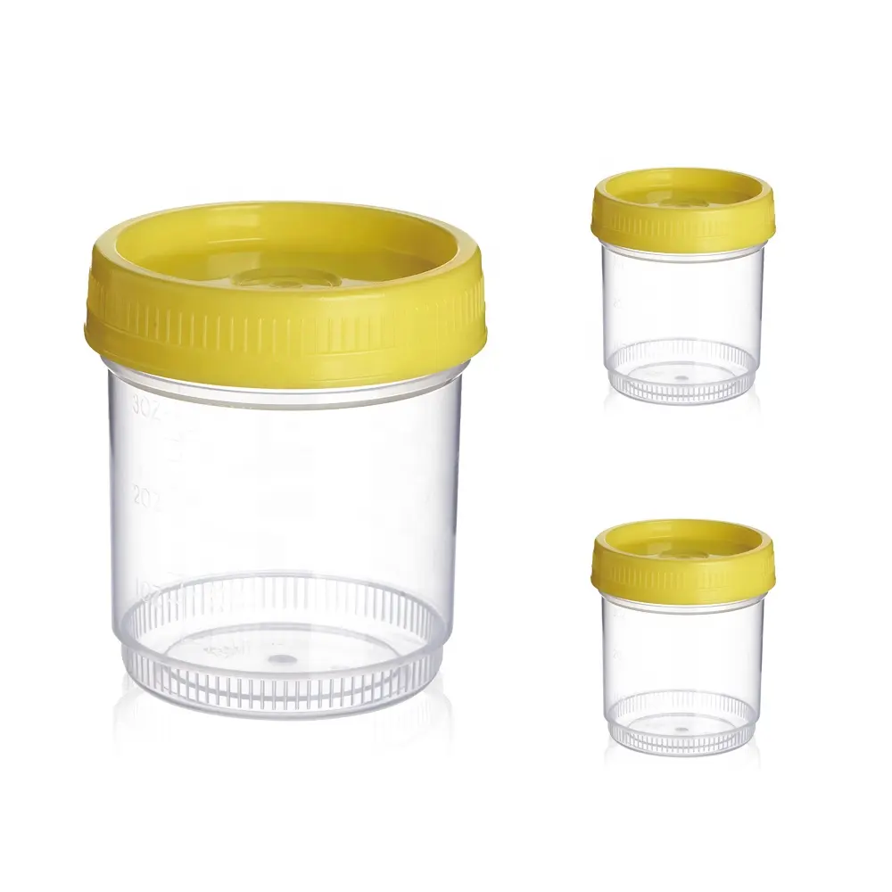 90Ml Eo Sterilisatie Urinoir Cup Urine Collectie Cups Urinecontainer Met Deksel