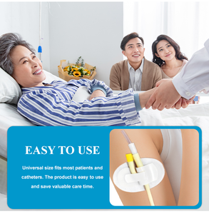 Perangkat stabilisasi kateter stiker kateter untuk tas pegangan gelang kaki Stabilizer perekat urin stiker aksesori Patch - Product Image 3