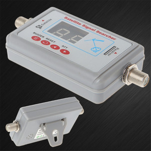 Digital <strong>Satfinder</strong> Satellite Finder Alignment Signal Amplifier Satlink Tester Meter With Compass DVB S2 Receptor