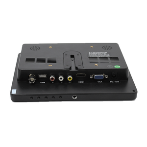 Pequeño Monitor LCD Monitor de ordenador de pantalla cuadrada de 8 pulgadas VGA AV BNC USB HDM entrada CCTV Monitor de seguridad