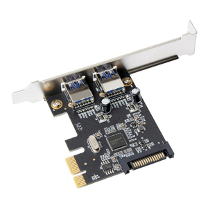 PCI-E至USB 3.0集线器适配器4端口PCI E PCIe 1x台式机计算机扩展卡4 S 5Gbps速度 - Product Image 2