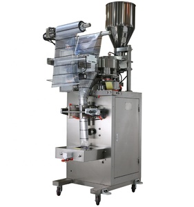 Aperatifler cips badem tohumları taneleri için poşet paketleme makinesi ile Model K300 model hacimsel kap doldurucu - Product Image 1