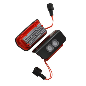 Benz GLC E C sınıfı S W206 EQE EQS SUV W223 için BRAD araba kapı karşılama ışık 2024 çift Lens camı <span class=keywords><strong>LED</strong></span> lazer simge projektör HD