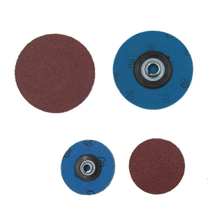 A/O 2 zımpara diskleri hızlı değişim rulo disk kalıp taşlayıcı yüzey hazırlığı için (60 Grit) kadın eki - Product Image 2