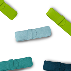 Benutzer definierte <span class=keywords><strong>Notebook</strong></span> Journal Office Student Briefpapier Elastisches Buch PU Leder <span class=keywords><strong>Mini</strong></span> Pen Bag Pencil Case Tragbare Pen Pouch Holder