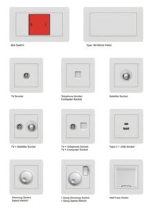 OEM ODM Enchufes de pared Enchufes Interruptor eléctrico de fábrica Luz Multi-enchufe Carga rápida 2 salidas USB Cobre Conectividad WiFi - Product Image 5