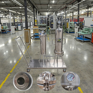 Mobile Two Stage Crude Oil Filtration Stainless Steel Multistage <strong>Filter</strong> Bag <strong>Filters</strong> for Effective Dewaxing and Filtration - Product Image 5