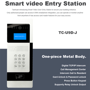 SIP Tuya App Fernbedienung Digitales IP-Video-Intercom-System für Video-Tür telefone mit mehreren Wohnungen von POE - Product Image 3