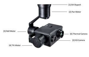 Mini Z10TIR 10x Zoom Thermal Imager Object Tracking Gimbal <strong>Camera</strong> UAV / Drone for UAV Drone - Product Image 3