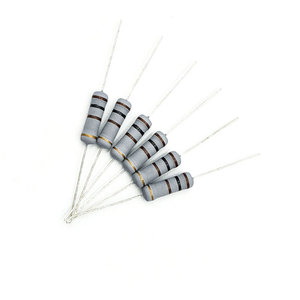 Resistencia de código de color MOF de alta calidad de uso común 1W 0R a 22MR Resistencia personalizable Resistencia de película de óxido de metal - Product Image 5