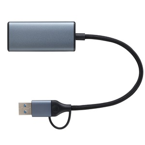 Ethernet <strong>Adapter</strong> 2in1 USB Type C 2.5G Ethernet <strong>Adapter</strong> Hub RJ45 Lan <strong>Adapter</strong> for 10/100/1000/2500Mbps for <strong>Computer</strong> - Product Image 5