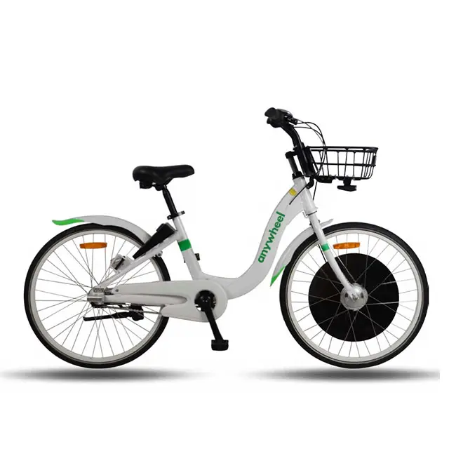 Anywheel 24 pollici Sharing Bike Solution OEM ODM Public Bike Share System Ride Share Bike