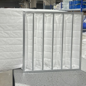Nhà Máy Bán buôn F5 F7 F8 Pocket BAF lọc cho hệ thống HVAC 24x24 & 12x24 công nghiệp và thương mại sử dụng bộ lọc không khí ứng dụng - Product Image 6