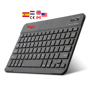Mini Bluetooth 3.0 Tastatur Wiederauf ladbare Slim Travel Oem Farsi und englische Bluetooth Wireless Tastatur - Product Image 1