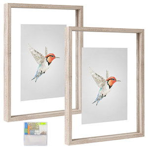 Moulding Poster 8x10 <strong>10x10</strong> 11x14 Wooden Anime Photo <strong>Frame</strong> for Home Decor Floating <strong>Frame</strong> Distressed Beige White Wood Pattern - Product Image 1