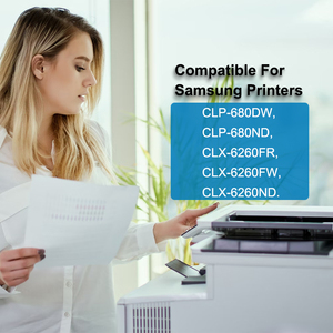 Samsung için CLT 506 uyumlu lazer renkli Toner kartuşu CLT-K506L CLT-C506L CLT-M506L CLT-Y506L - Product Image 2