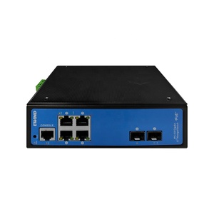 Switch Ethernet 4 * GE PoE + 2 * GF interruttori di rete per telecamera IP con Watchdog e funzione VLAN gestito interruttore industriale Poe