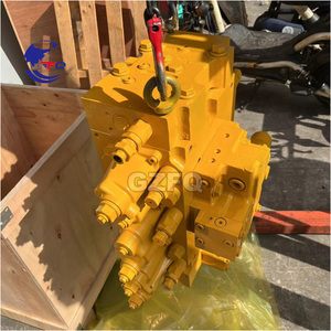 PC200-7 Гидравлический Главный компрессорный регулирующий клапан Komatsu, направленный 4 Золотниковый регулирующий гидравлический клапан для экскаватора PC200-7 PC210-7 - Product Image 5